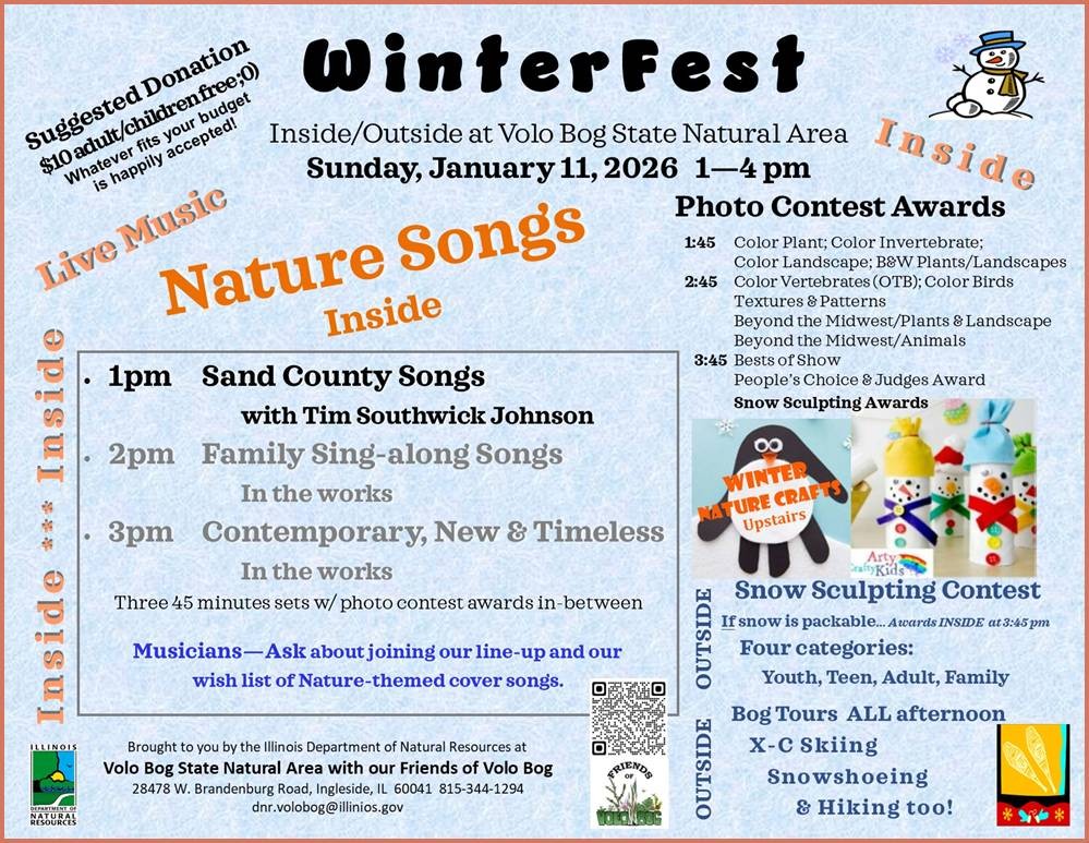 Winterfest at Volo Bog
